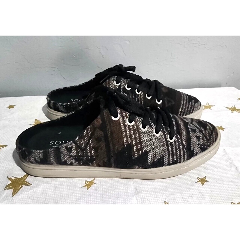 Soul Naturalizer Women's Kemper Mule Sneakers Multicolor Aztec Laces Flat 9.5W